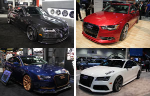 Modified cars, models at SEMA 2013