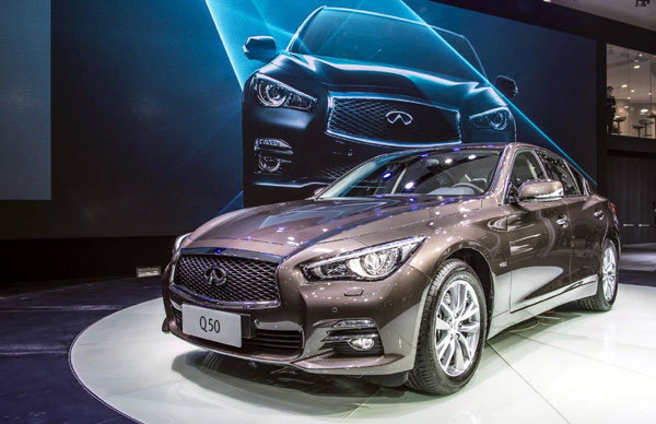 Infiniti shows confidence at Auto Guangzhou 2013