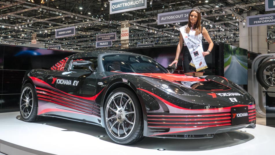 Sports cars at Geneva Motor Show