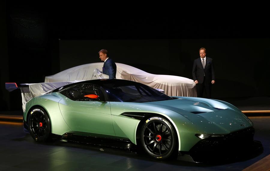 Limited Aston Martin Vulcan prepares for take-off