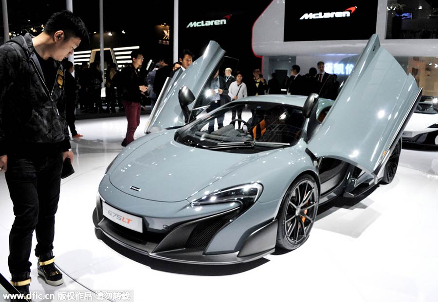 Top 10 most expensive supercars at Auto Shanghai 2015