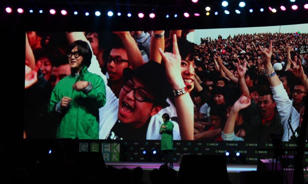 Steve Woz meets Chinese geeks for the 1st time