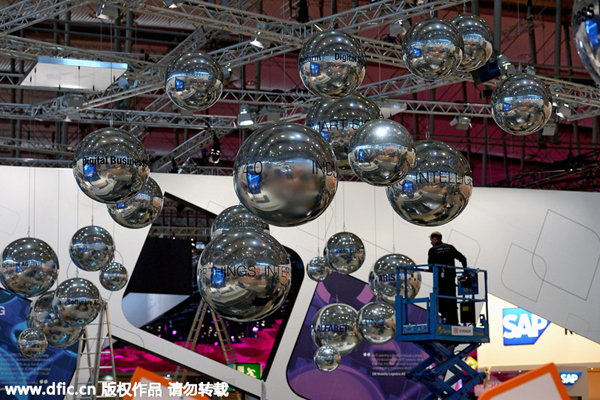 The CeBIT trade fair opens in Germany