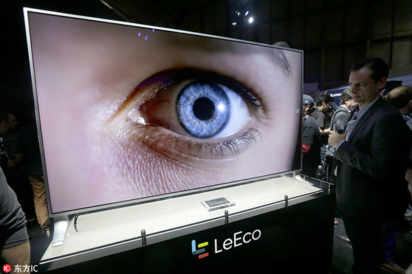 LeEco shows muscle in US market