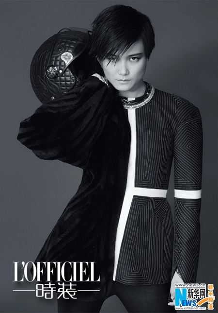 Li Yuchun graces the cover of L'Officiel