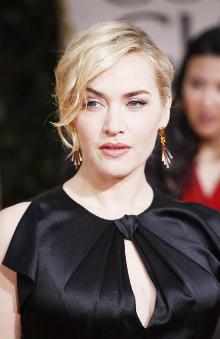 Kate Winslet attends Golden Globe Awards