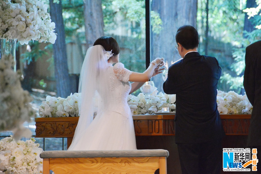 Actress Liu Xiaoqing's wedding in San Francisco