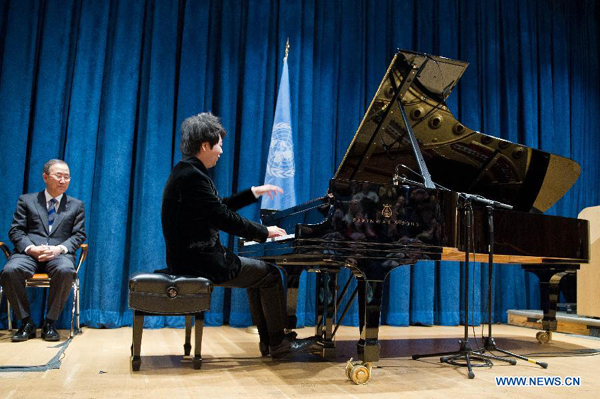 Lang Lang designated as UN Messenger of Peace