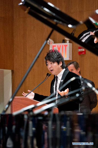 Lang Lang designated as UN Messenger of Peace