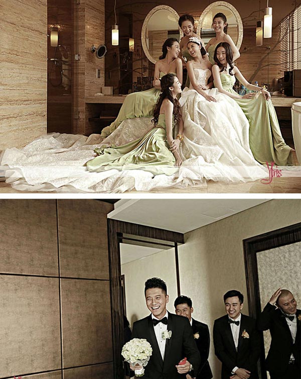 Celebs' wedding photos in 2013