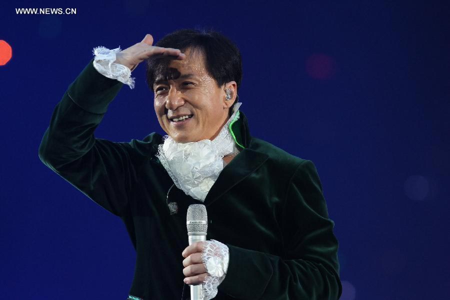 Jackie Chan holds charity concert marking 60th birthday