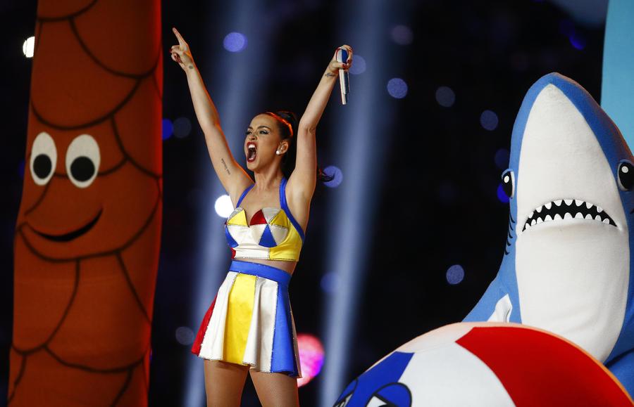 Katy Perry's halftime show wows Super Bowl viewers