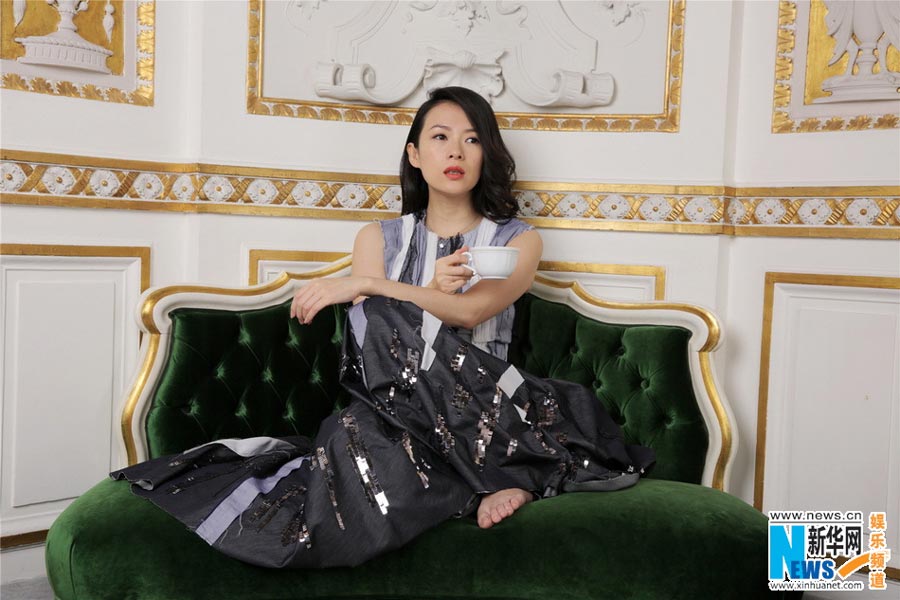 Zhang Ziyi's new fashion shots in Italy