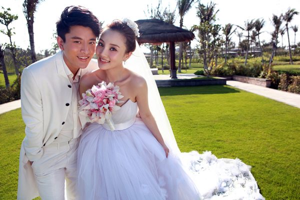 Favorite wedding ceremony locations of Chinese stars