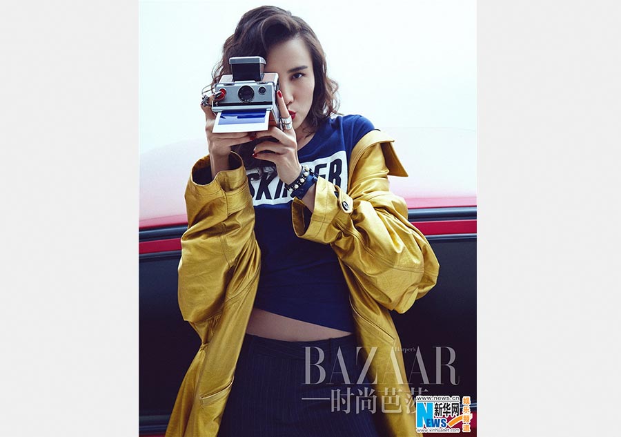 Actress Song Jia graces Bazaar