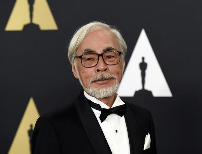 Japan cinema legend Miyazaki joins protests against move to widen military role