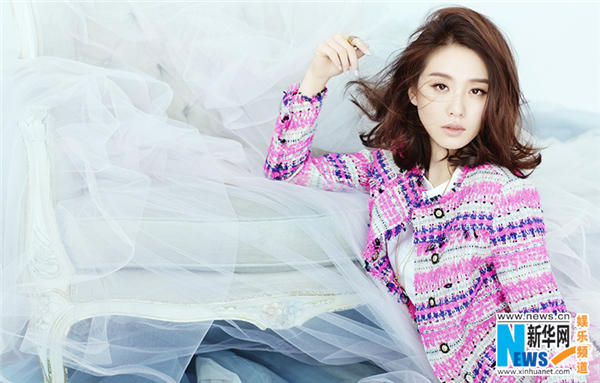 Chinese actress Liu Shishi graces fashion magazine