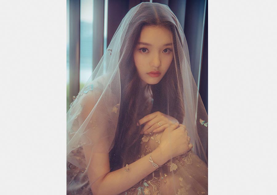 Vintage style photos of Lin Yun