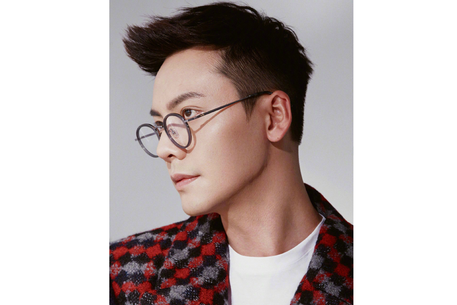 Actor William Chan poses for fashion magazine