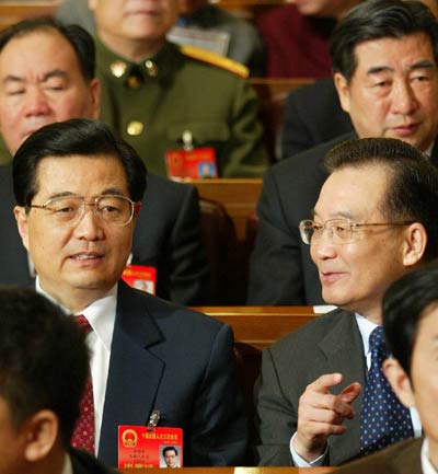 March 4, 2005: President Hu Jintao sets forth guidelines on Taiwan