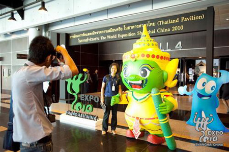 A peek into Thailand Pavilion