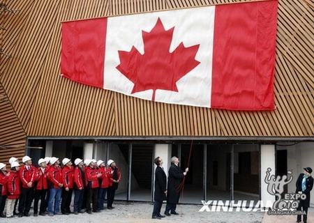 Canadian PM reveals Canada Pavilion for Expo 2010