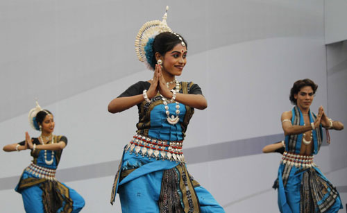 Indian dancers present classical moves at Expo