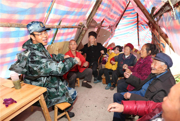 Shaking off the mental horrors of the quake