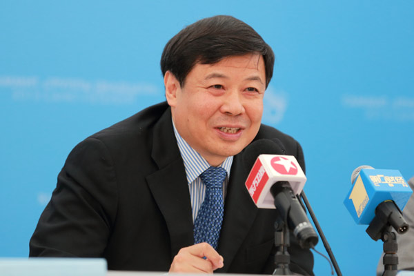 Chinese Vice-Finance Minister meets press at G20