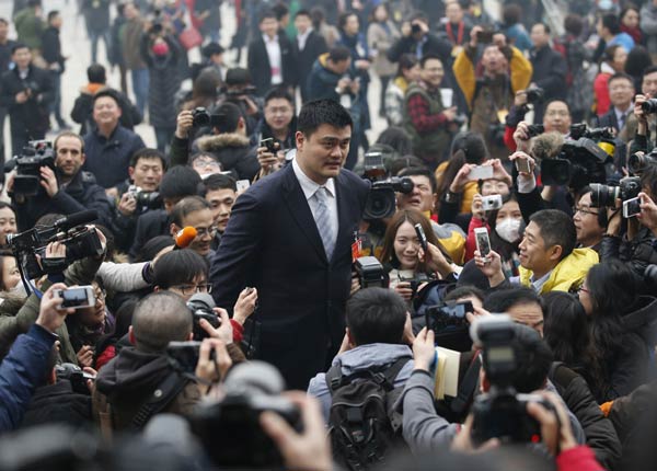 Buying ivory is buying bullets: Yao Ming