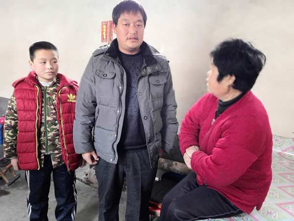 Rescue work at the collapsed gypsum mine in East China