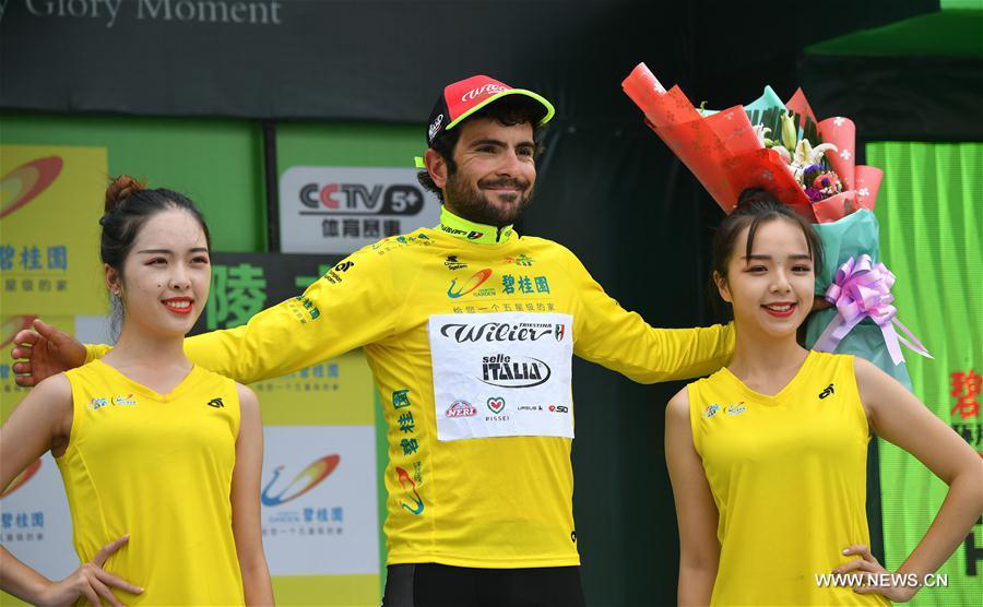 Highlights of eighth stage in Tour of Hainan Cycling Race