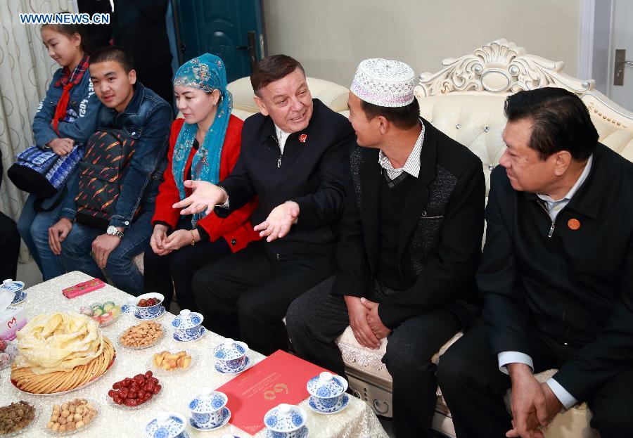 Central officials visit Hami, Changji, Karamay in Xinjiang