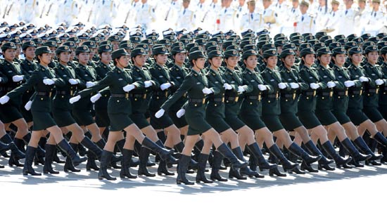 PLA kicks off grand military parade