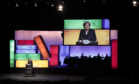 Xi attends Frankfurt book fair