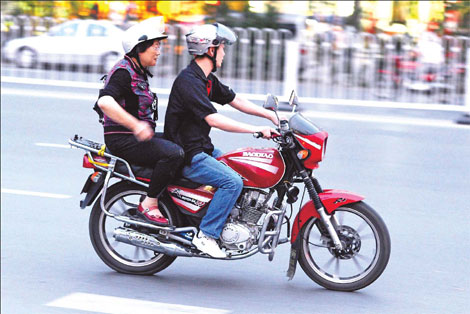 Motorcycle taxis see need for speed