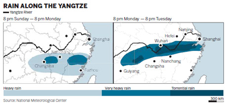 More falls to hit rain-ravaged regions