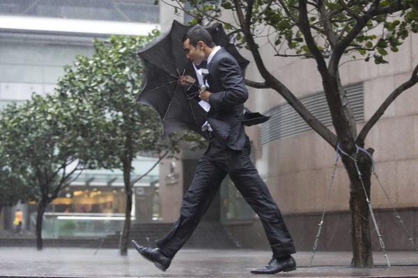 Tropical storm Haima hits S China