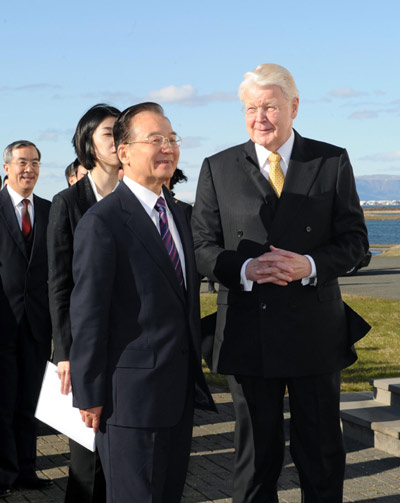 China, Iceland agree to expedite free trade talks