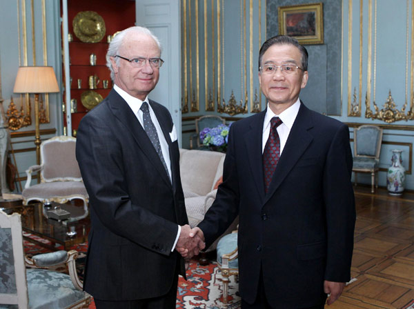 China, Sweden pledge to step up cooperation