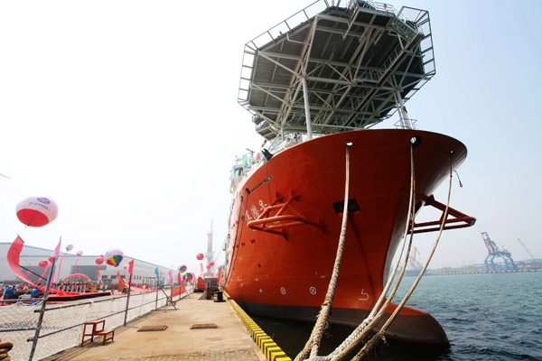 Ship advances deep-sea salvage rescue work