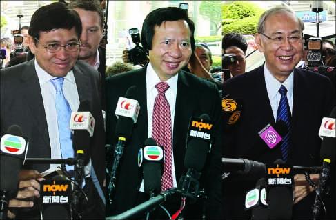 Former chief secretary, Kwok brothers in court