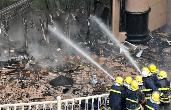 NW China building fire caused by overheated stove