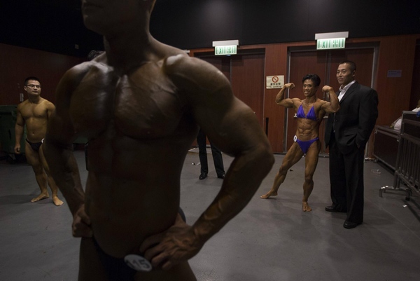 Bodybuilding championship kicks off in Hong Kong