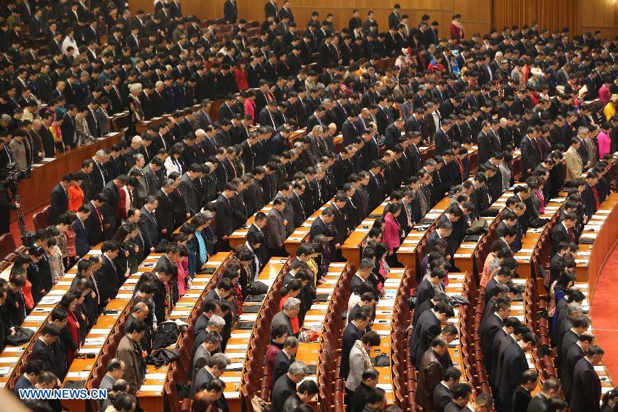 Minute of silence at CPPCC for terror victims