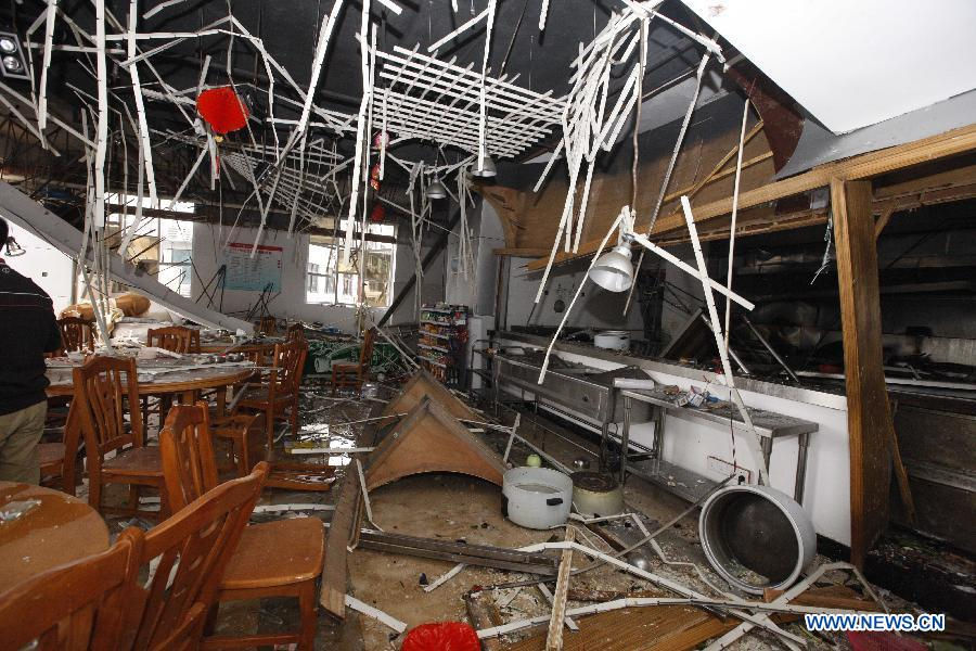 Gas leak blamed for Dongguan restaurant blast