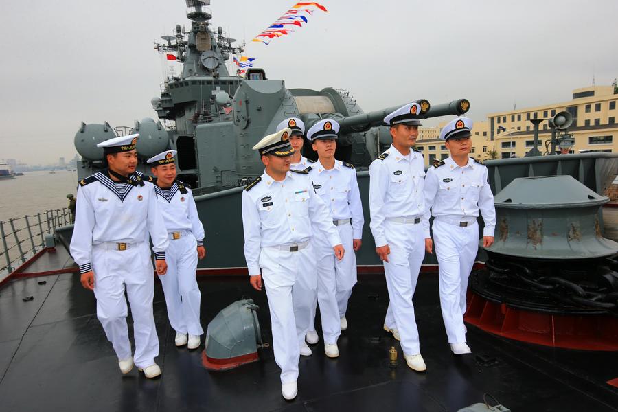 Sailors exchange visits before joint exercise