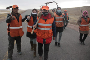 Life of highway maintenance workers on Qinghai-Tibet Plateau