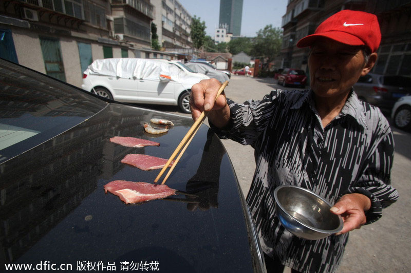 Sizzling heatwave 'cooks' East China