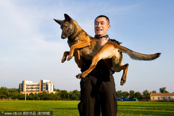 Remembering police dog <EM>Benben</EM>